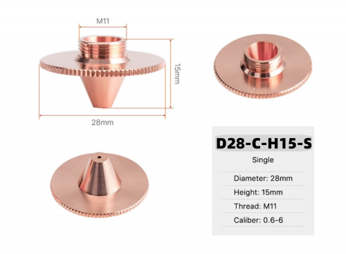 FMLN D28 Series C Type Laser Nozzles