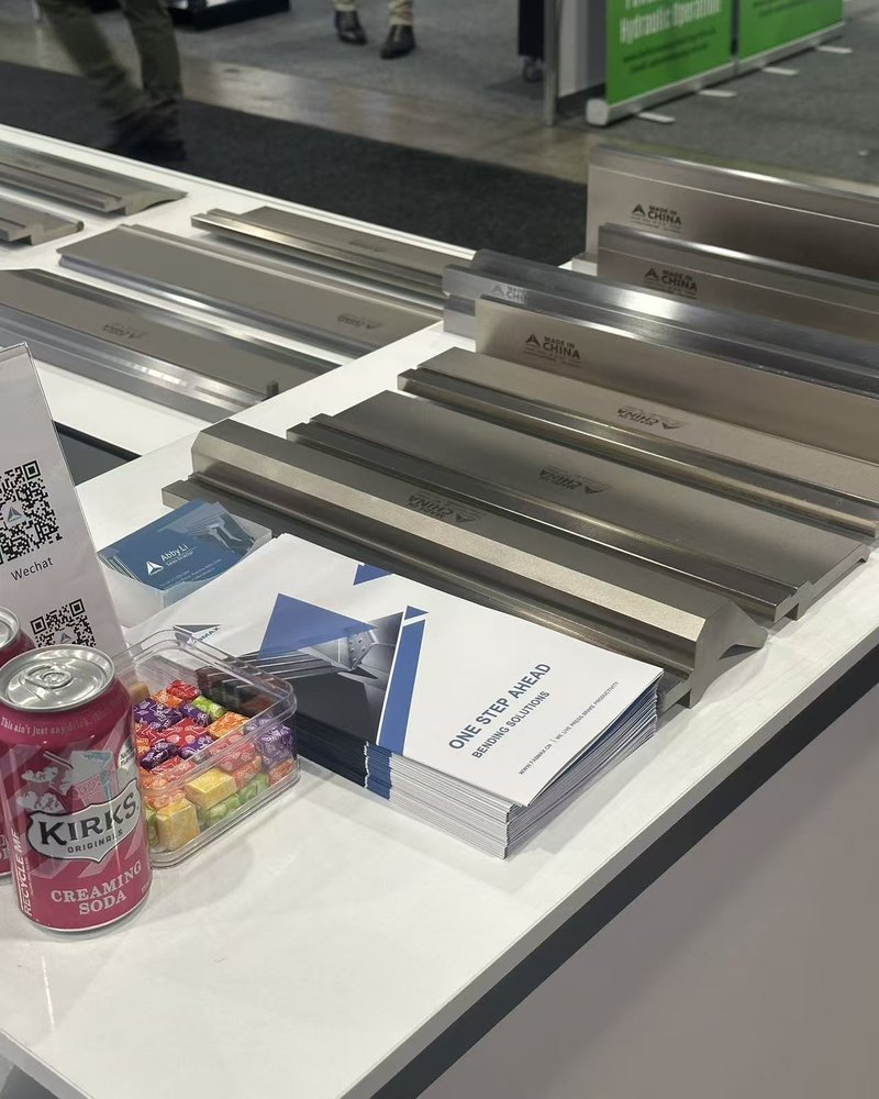 Fabmax press brake tooling and One Step Ahead catalogue at AMW 2026 Brisbane
